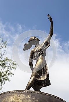 The sculpture in enshi, hubei province,china