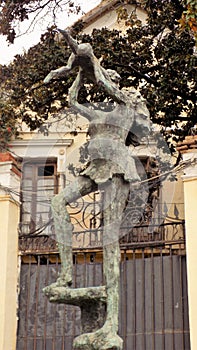 Sculpture-Torremolinos--malaga-Andalusia--Spain