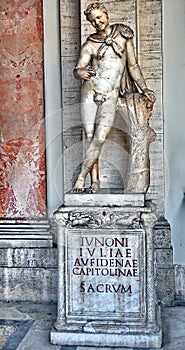 Statue in Vatican, Italy