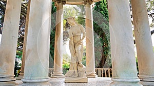 Sculpture in Villa Ephrussi de Rothschild in Saint-Jean-Cap-Ferrat, France