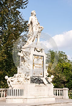 Sculpture of Wolfgang Amadeus Mozart