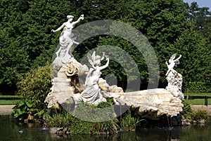 Sculptured fountain