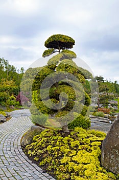 Sculptured garden, Flor of Frjaere, Stavanger, Norway