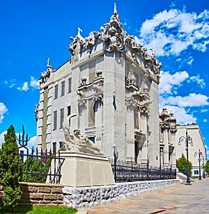 Sculptured House with Chimaeras, Bankova Street, Kyiv, Ukraine