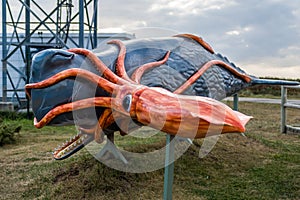 Sculptures of fiberglass