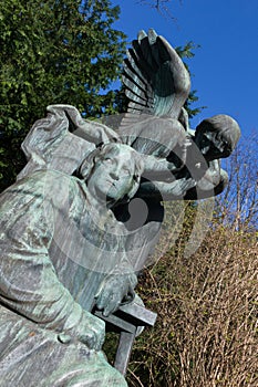 Sculptures in Orsted park