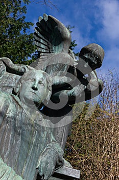 Sculptures in Orsted park