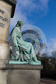 sculptures in Orsted park