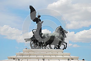 Sculptures of Vittorio Emmanuele monument photo