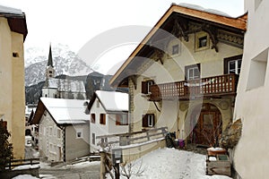 Scuol, Unterengadin, Graubunden, Switzerland