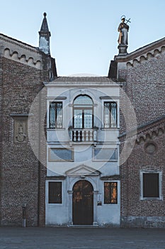 Scuola del Santo, Facade of the Headquarter of the Archconfraternity of St Anthony of Padua