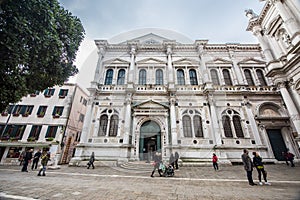 The Scuola Grande di San Rocco, Venice, Italy