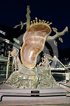 Scuplture by Salvador Dali in Andorra La Vella