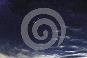 Scutum star constellation, Night sky, Cluster of stars, Deep space, Shield of Sobieski, Shield constellation photo