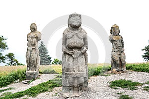 Scythian woman statue