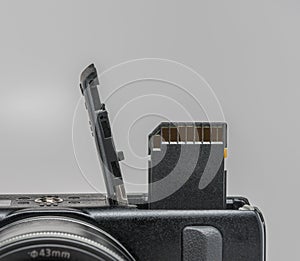 Memory Card in Camera