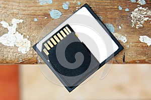 Sd memory with compact flash card