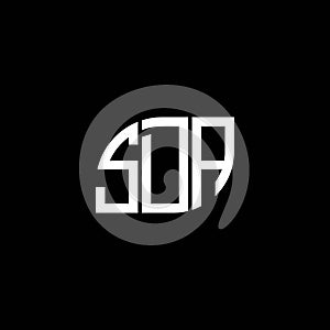SDA letter logo design on black background. SDA creative initials letter logo concept. SDA letter design