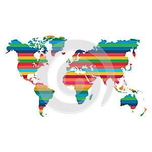 World Map Sustainable Development Goals