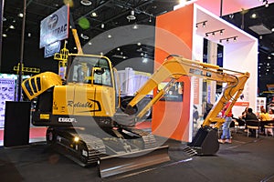 Sdlg e660fl excavator at Philconstruct in Pasay, Philippines