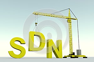 SDN concept building photo