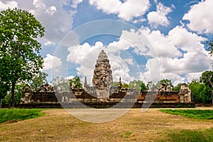 Sdok Kak Thom temple.It is an ancient Khmer