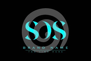 SDS abstract letter logo design