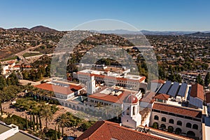 SDSU Campus. San Diego State University college campus