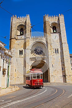 Se cathedral, Lisbon, Portugal photo