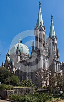 Se Cathedral Sao Paulo Brazil