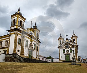 Se Cathedral and Square - Mariana, Minas Gerais, Brazil