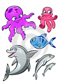 Sea animals