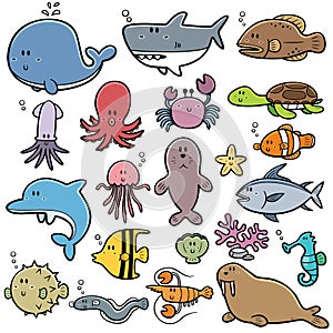 Sea animals