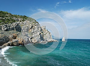 Sea background, Crimea, Ukraine