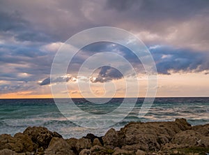 Sea in Batroun, Lebanon