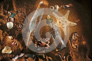 Sea-beach background