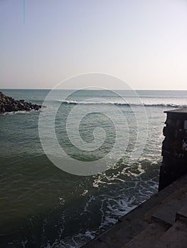 Sea beach in gujarat india, beach in gujarat, indian beaches photo