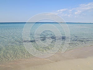 Sea. Beach In Puglia Porto Cesareo