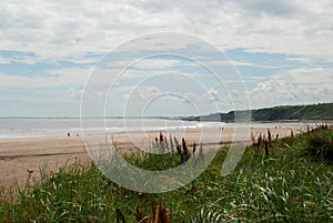 Sea and beach at Spittal by Berwick-upon-Tweed