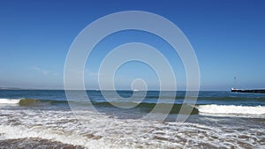 Sea, Beach and Wave at Aberdeen Coast