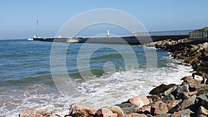 Sea, Beach and Wave at Aberdeen Coast