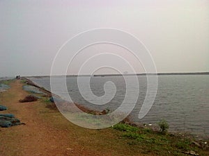 The sea of Bengals at odisa in India