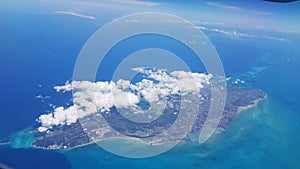 Sea Big Island Airplane View