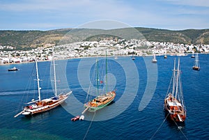The sea of Bodrum