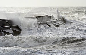 Sea breakwater