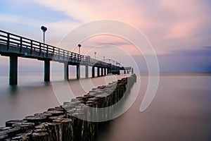 Sea bridge in Kuehlungsborn