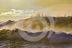 Sea bronte wave by wave