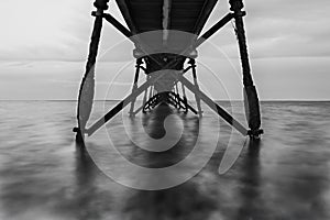 Sea Ceduna Under Jetty BW