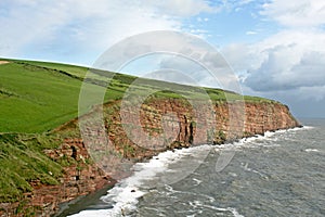 Sea Cliffs in Cumbria, England