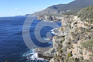 Sea Cliffs at Tasman National Park Tasman Peninsula Peninsula Tasmania Australia